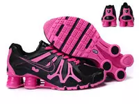 shox turbo+ 13 nike hommes chaussures pas cher pink black